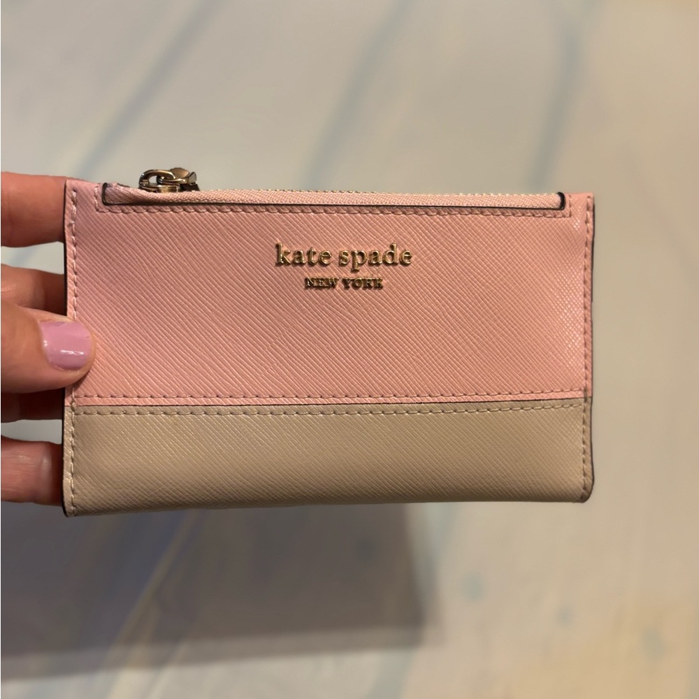 Kate Spade Blush and Beige Wallet